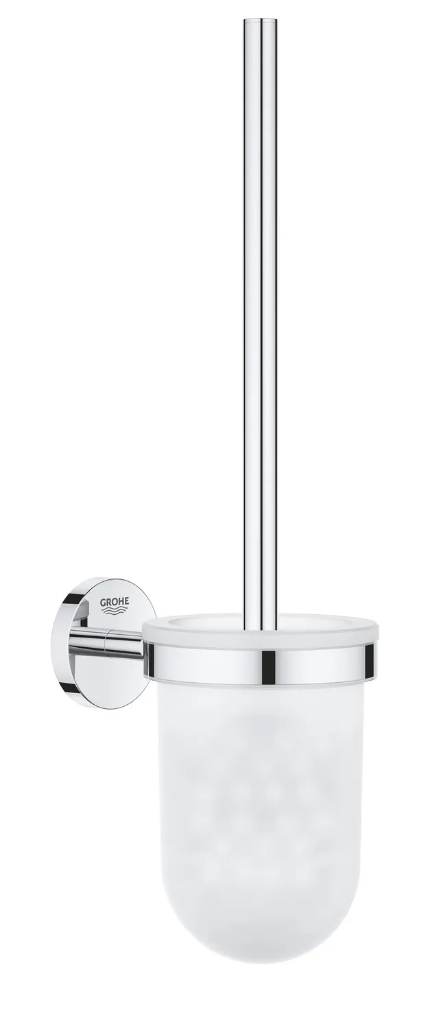 Grohe Start 41169000 Scopino WC Parete Cromato Vetro 374 mm