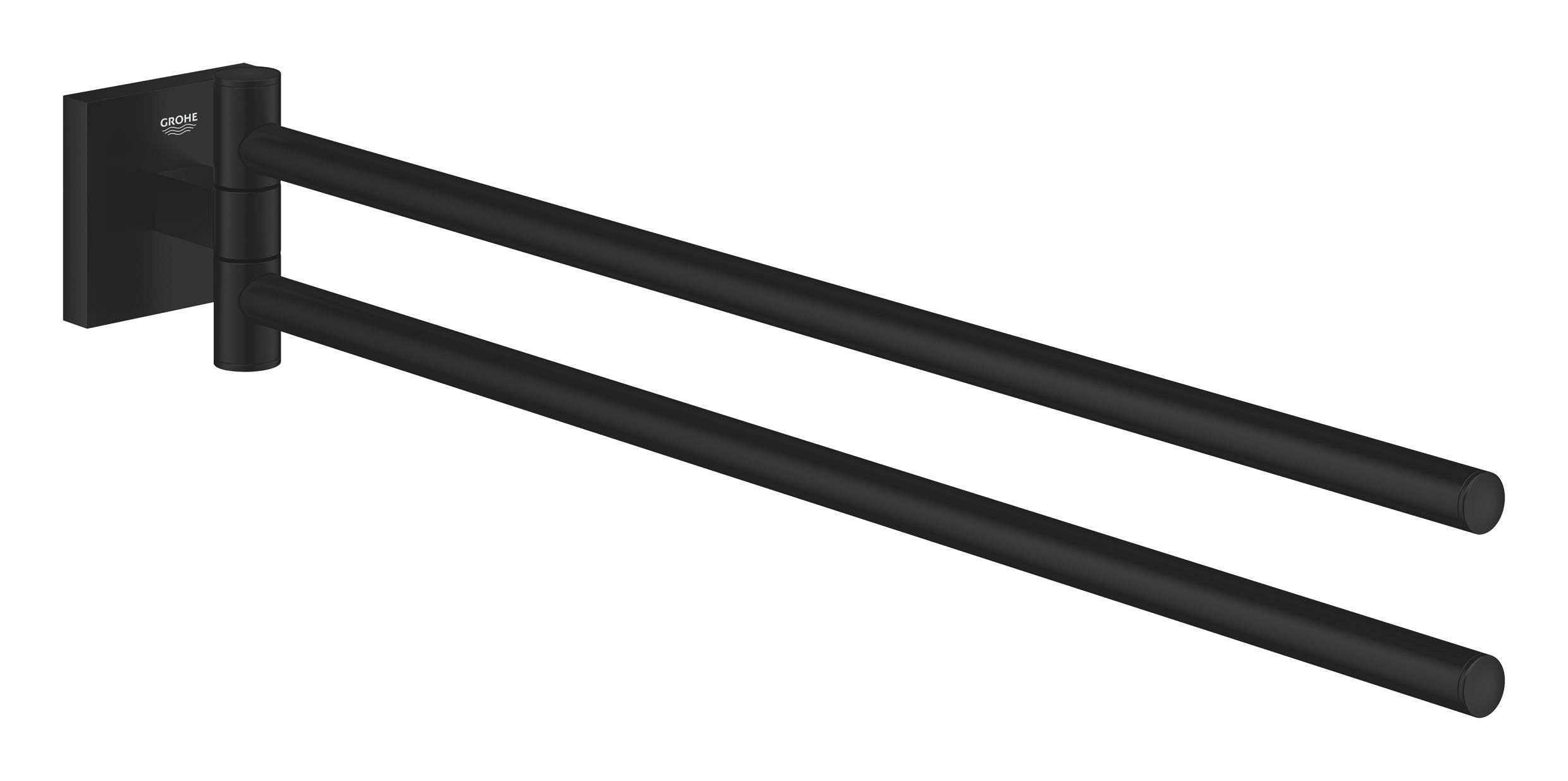 GROHE Start Cube 409762430 portasciugamani nero opaco 438 mm