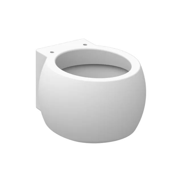 Scarabeo Planet Clean Flush vaso sospeso rotondo ceramica