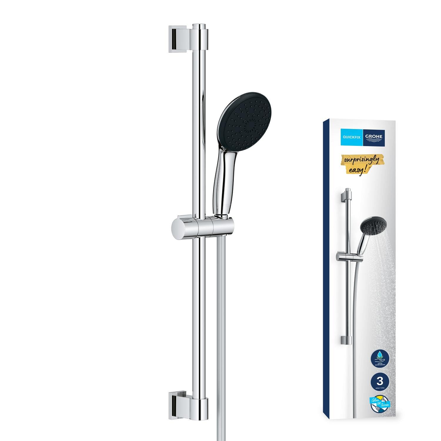 GROHE Vitalio Start 110 26032001 Set Saliscendi 3 Getti Cromo