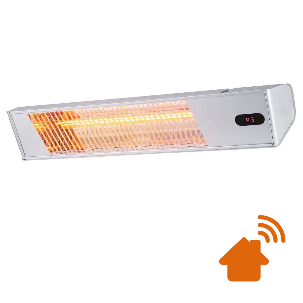 Sined Ira stufa a infrarossi wifi 2000W inox