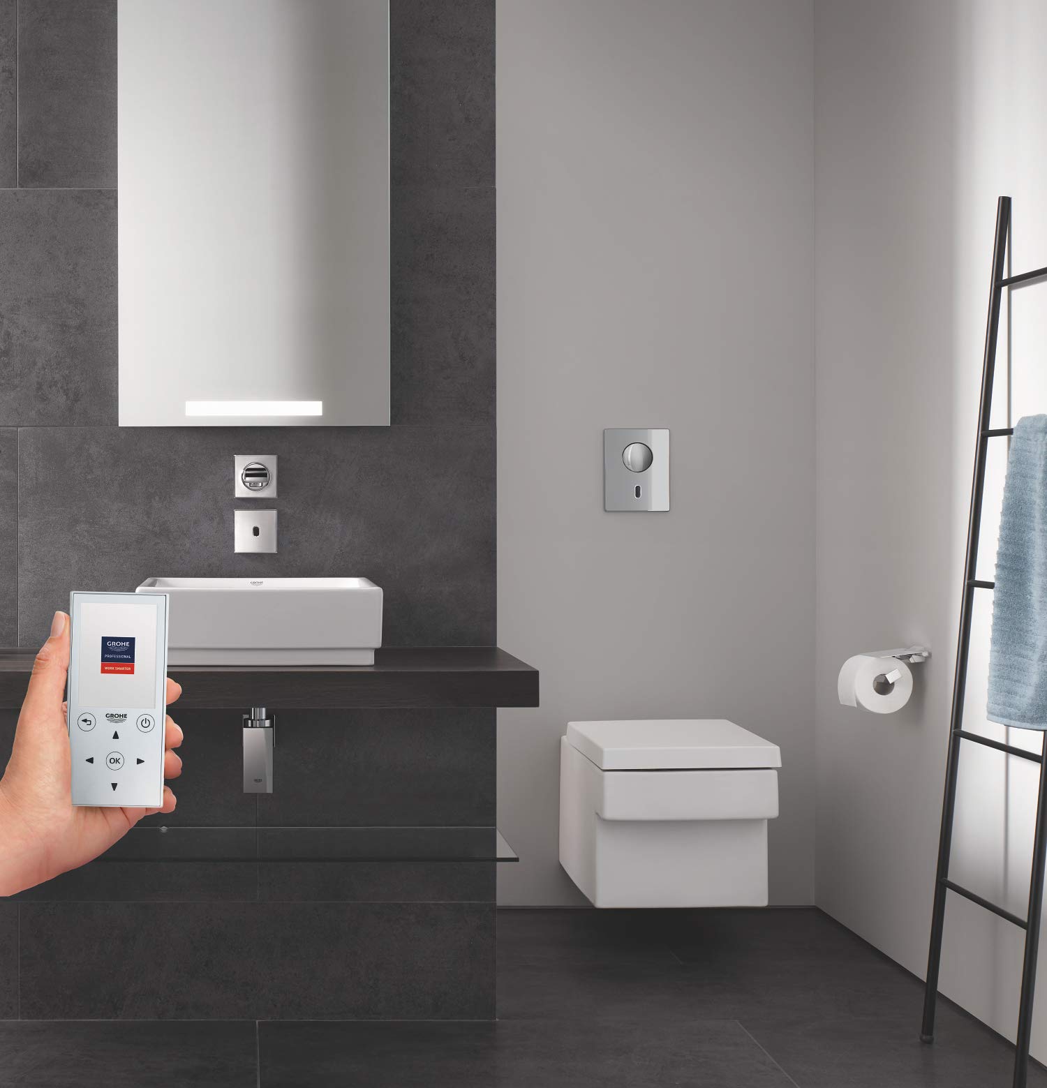 Grohe Cube 39488000 Sedile WC Chiusura Ammortizzata Bianco