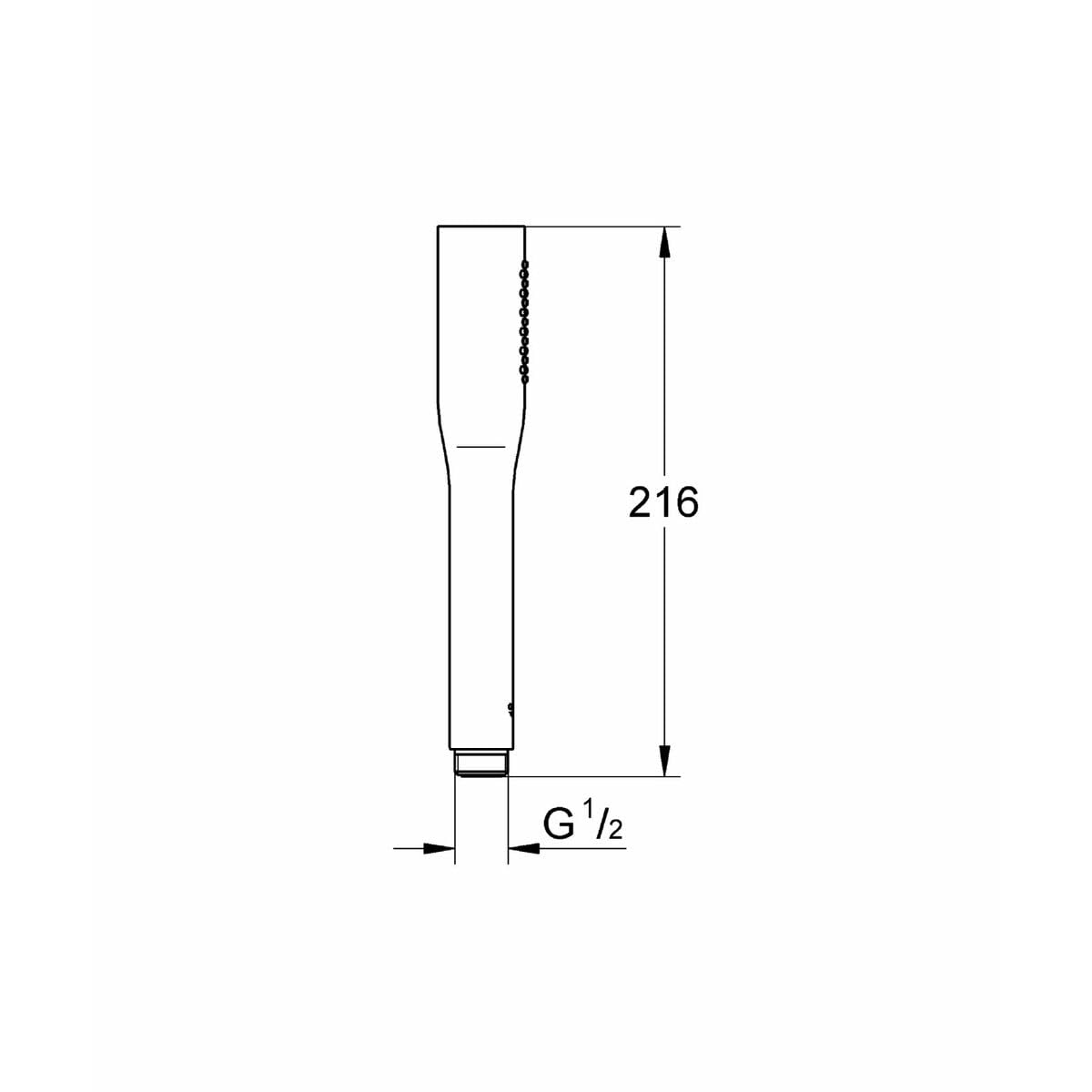 Grohe Vitalio Get 27458000 Doccetta Cromo DreamSpray universale