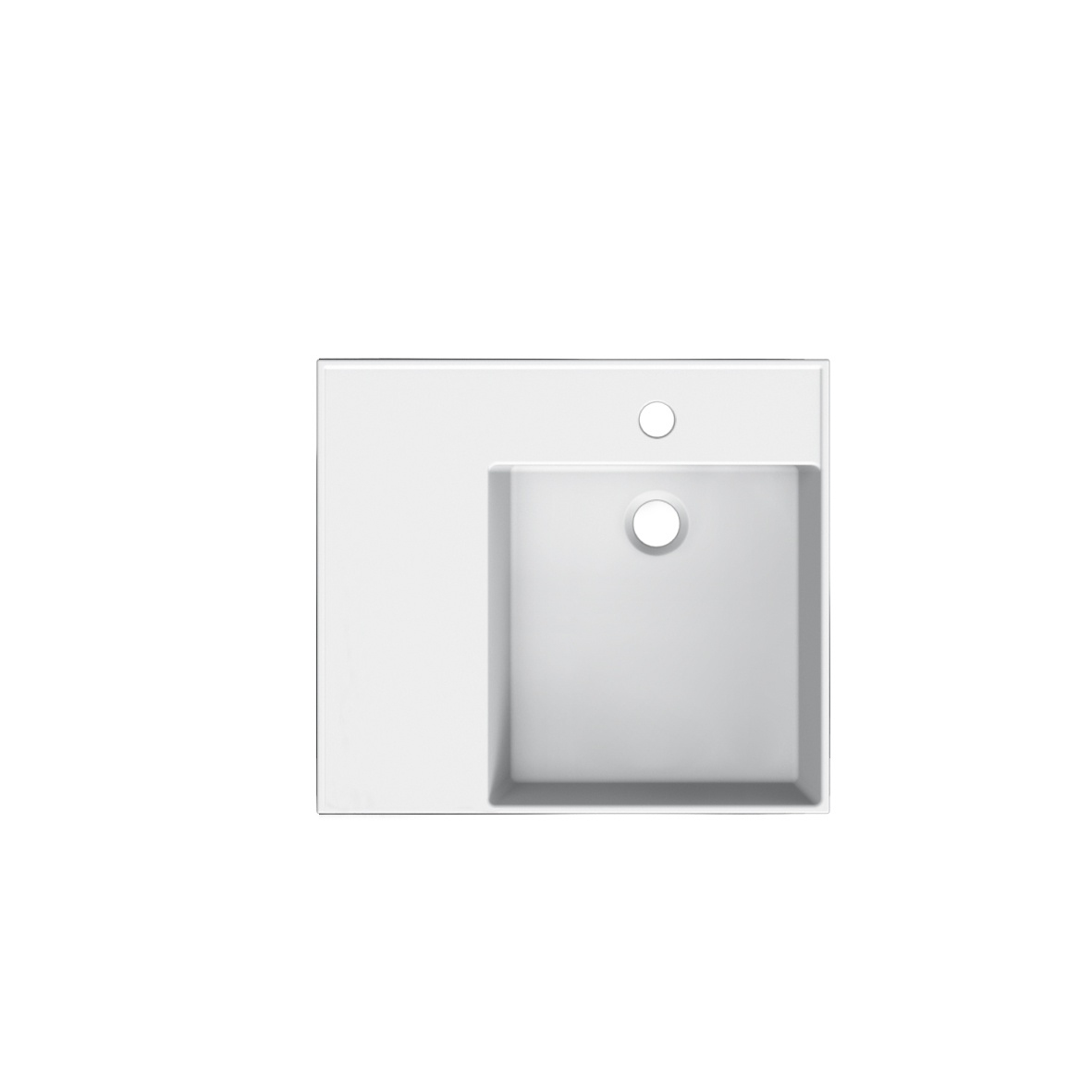 Scarabeo Teorema 2.0 Plus 60 Shelf SX lavabo con mensola