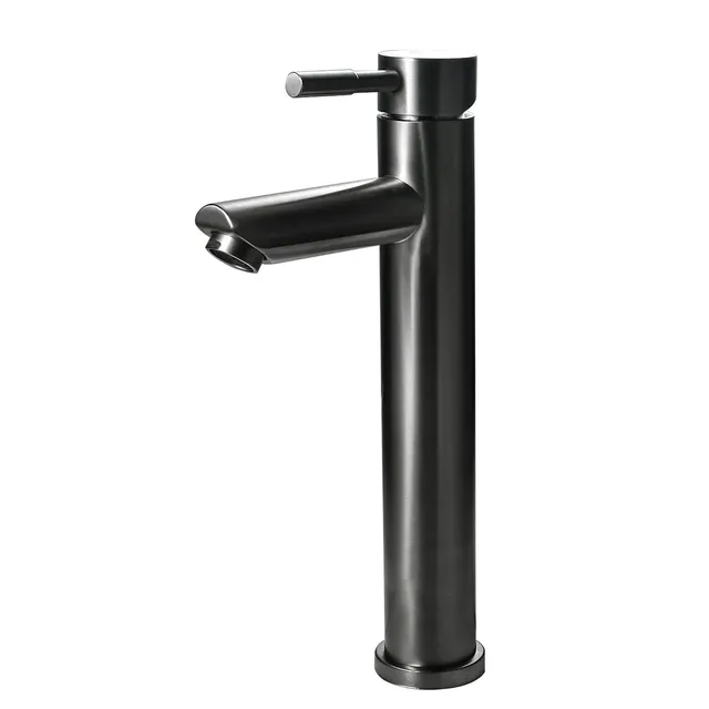Solvex SP-10032-G miscelatore lavabo nichel spazzolato alto
