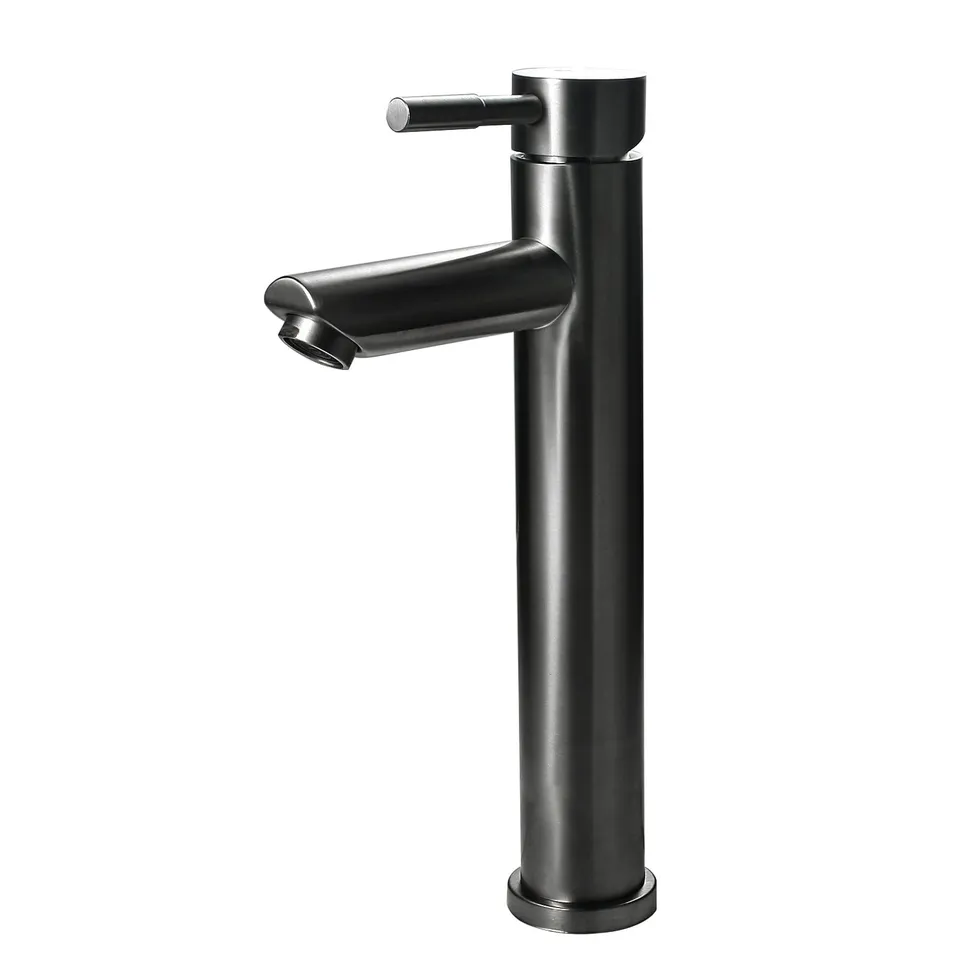 Solvex SP-10032-G miscelatore lavabo nichel spazzolato alto