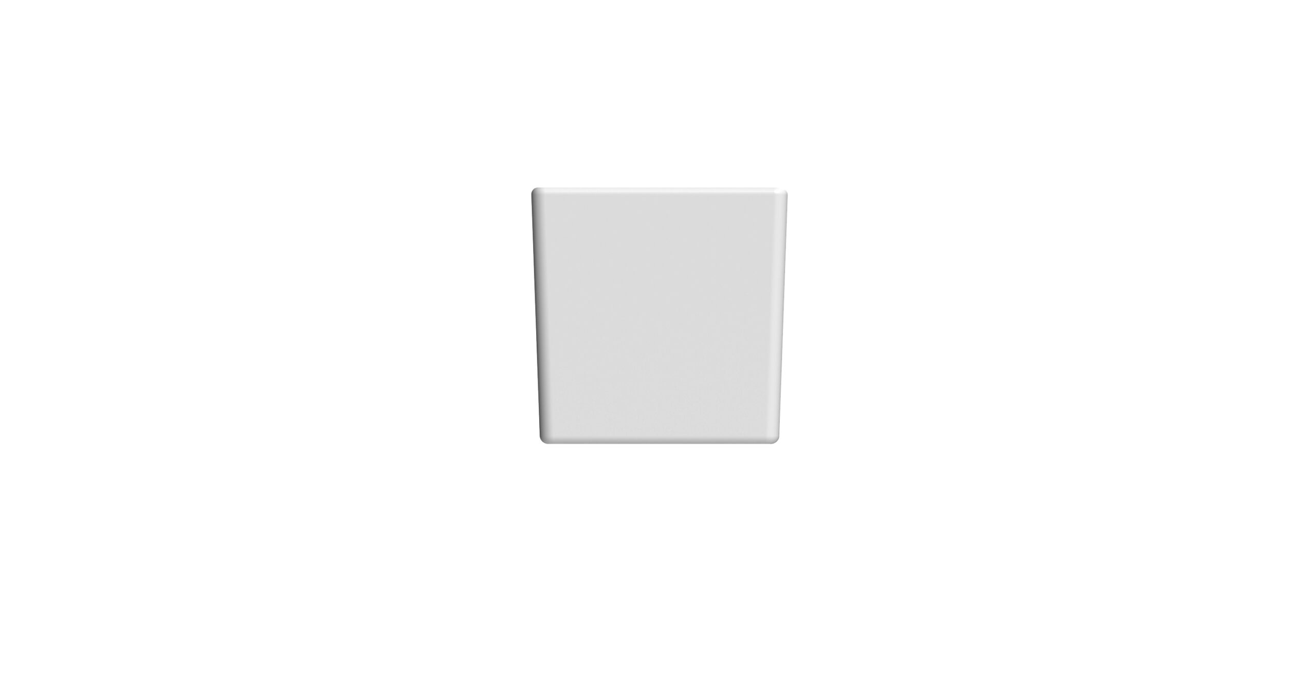 Scarabeo Cube 24 H24 lavabo sospeso 24 cm
