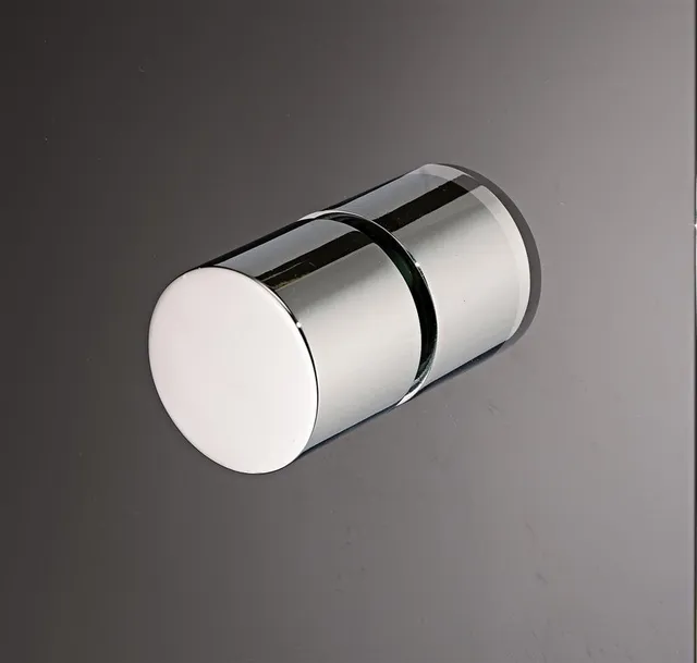 Vismaravetro Linea P3T coppia pomoli cromo box doccia