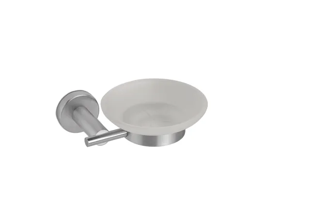 Tubico Colorado portasapone a muro in acciaio inox