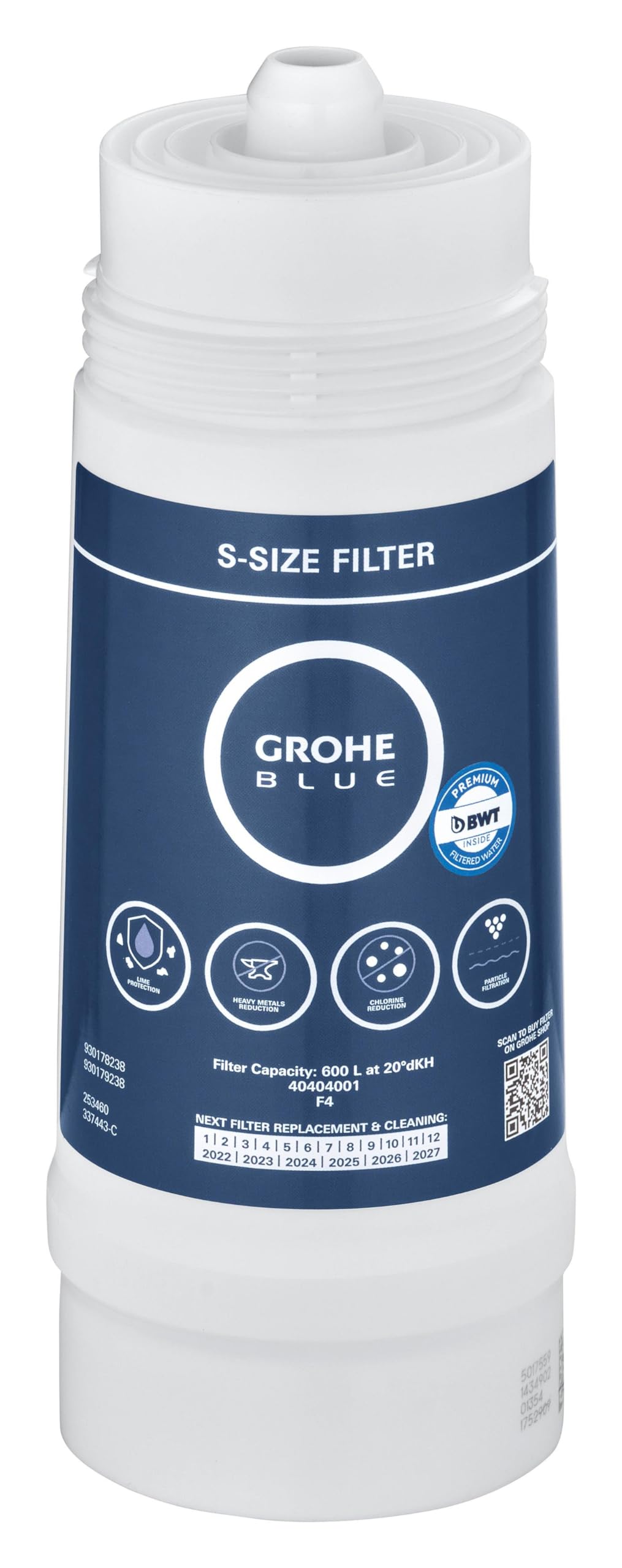 GROHE Blue 40404001 Filtro Taglia S 600 L 5 Fasi