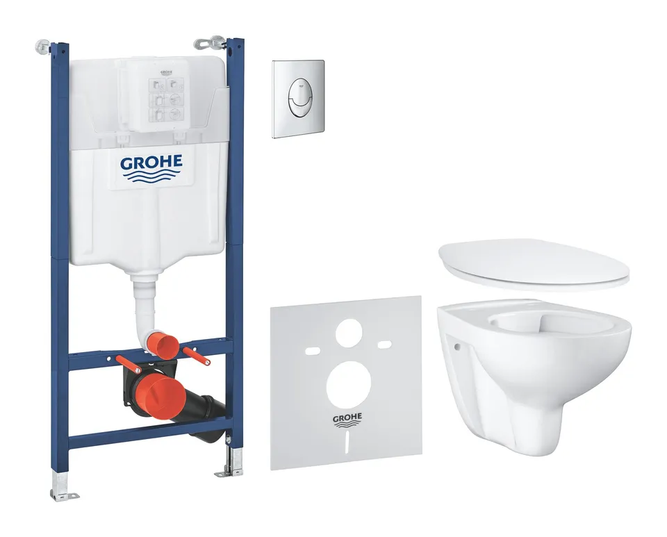 GROHE Solido 5 in 1 cassetta WC con vaso sospeso Bau 1,13 m