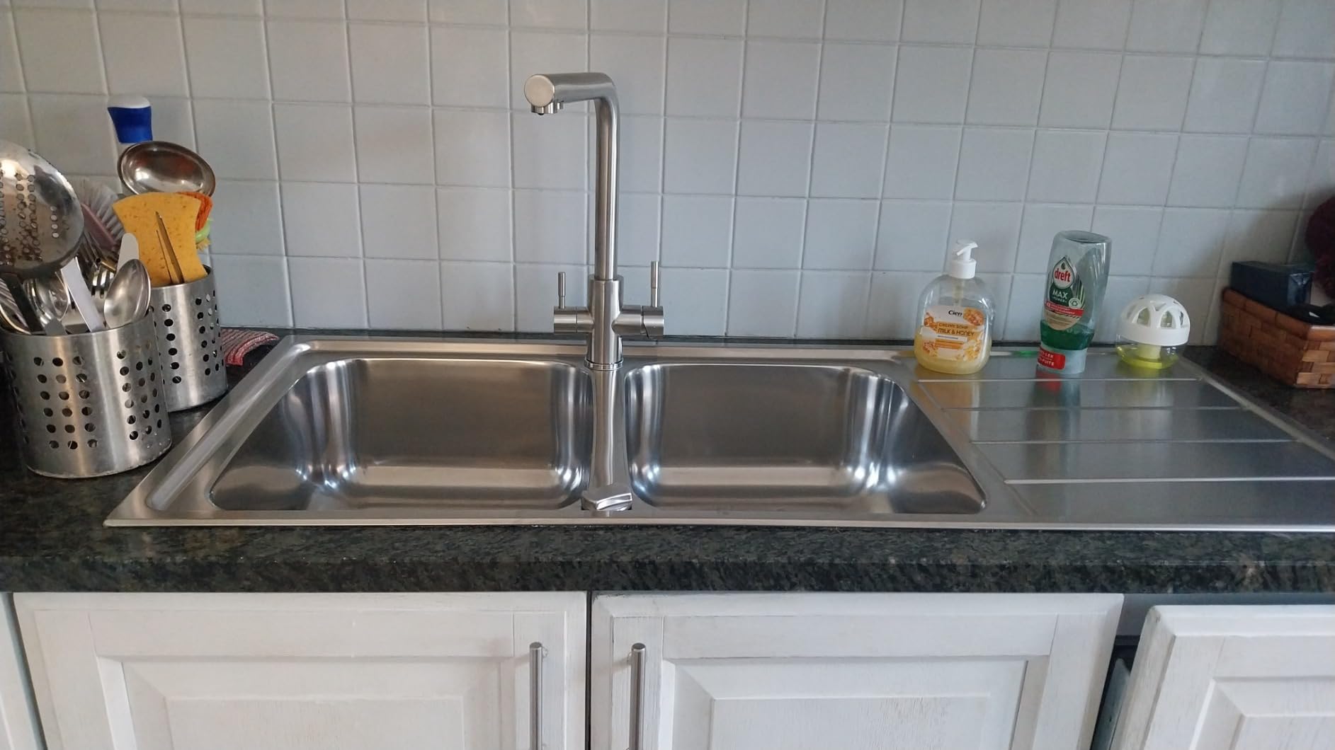 Grohe K500 lavello cucina inox con gocciolatoio 116x50