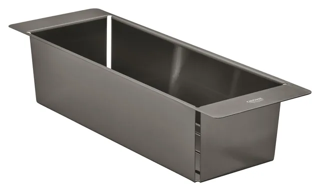 GROHE 40852AL0 vaschetta cucina forata 45 cm grafite spazzolato
