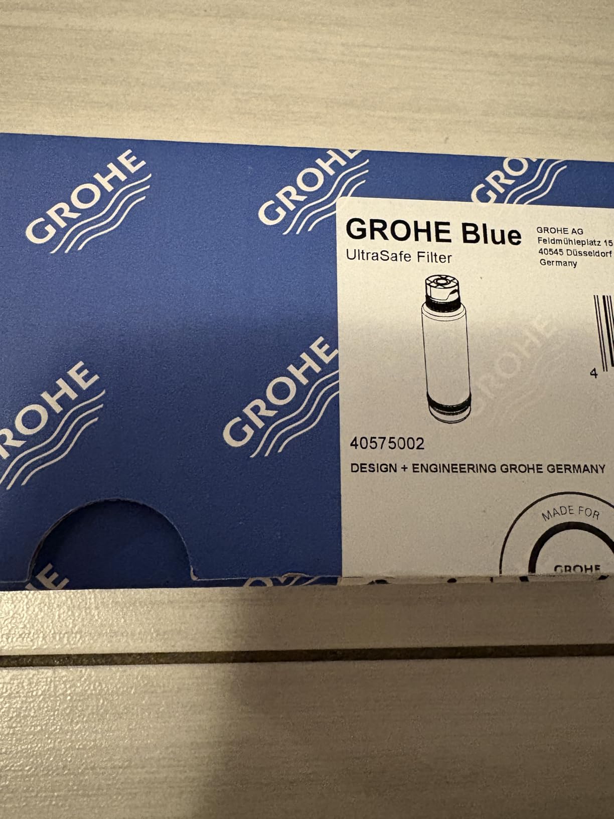 Grohe Blue UltraSafe 40575002 filtro ricambio 3000 l