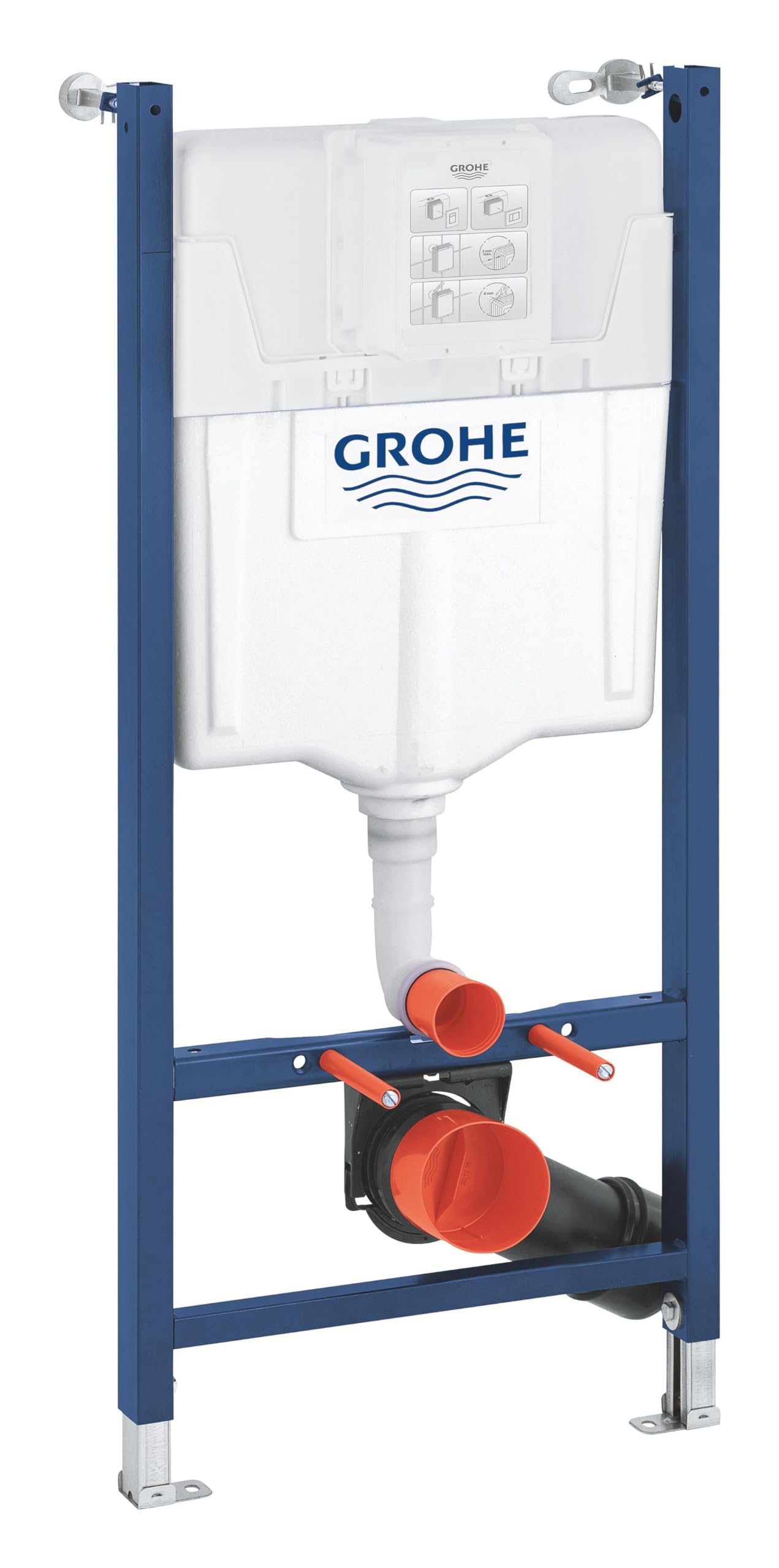 GROHE Solido 36497000 set WC sospeso 2 in 1 regolabile
