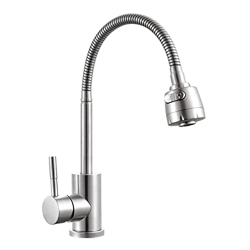 Solvex DE-SP-10017 miscelatore cucina acciaio inox doccetta
