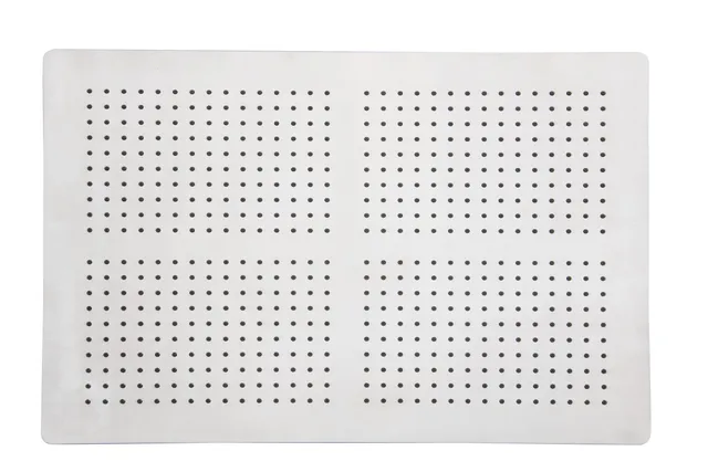 Tubico Wellness Flows soffione incasso 500x360 mm inox 316L
