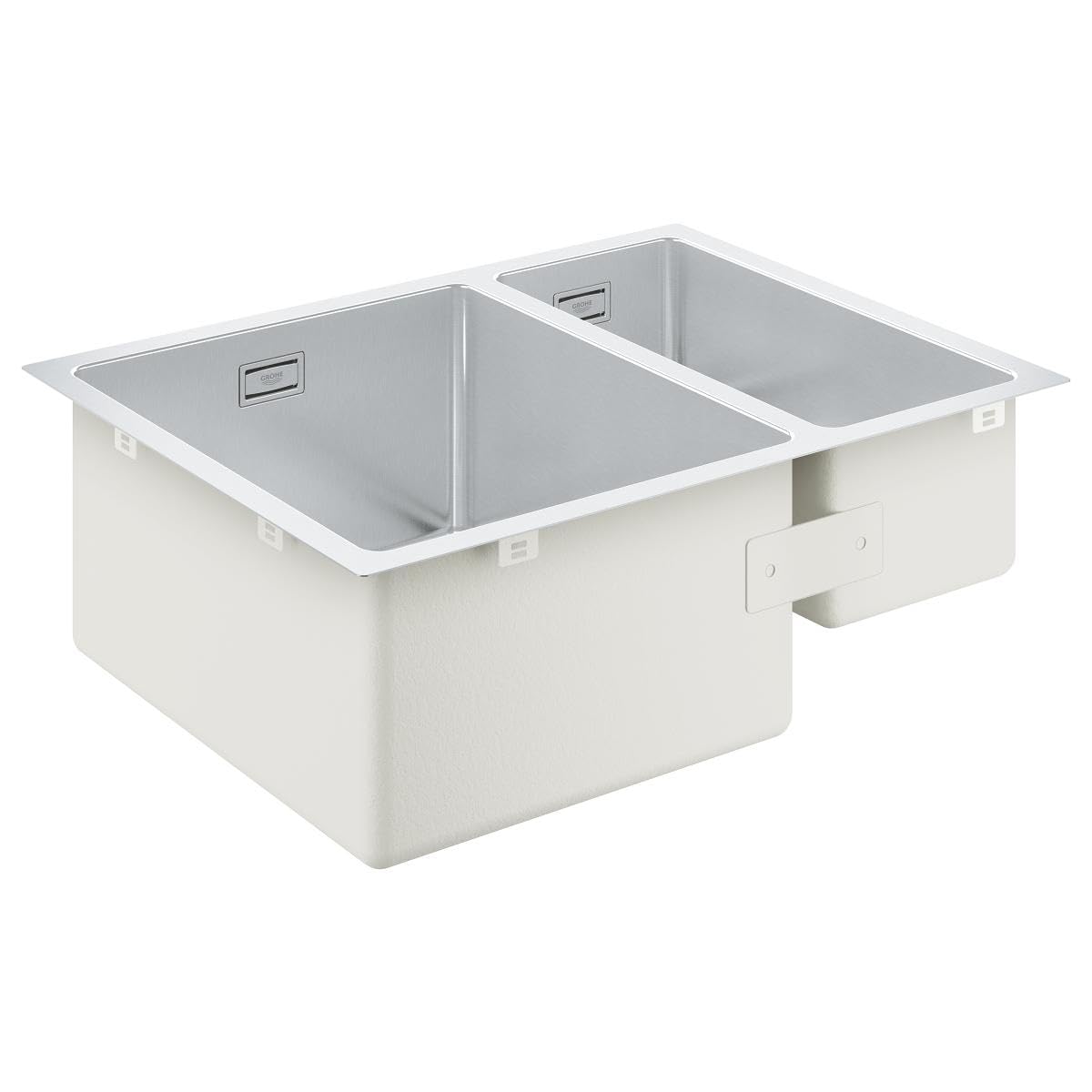 Grohe K700U 31577SD1 lavello cucina 1,5 vasche inox sottotop