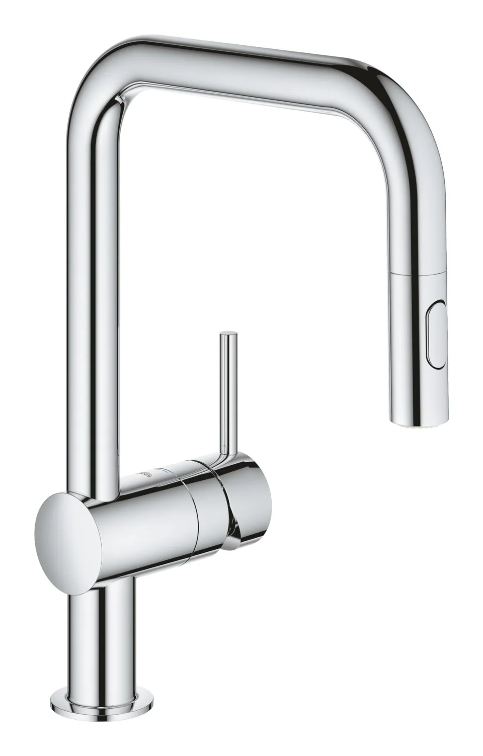 Grohe Minta 32322002 Miscelatore Lavello Cromo Doccetta Estraibile