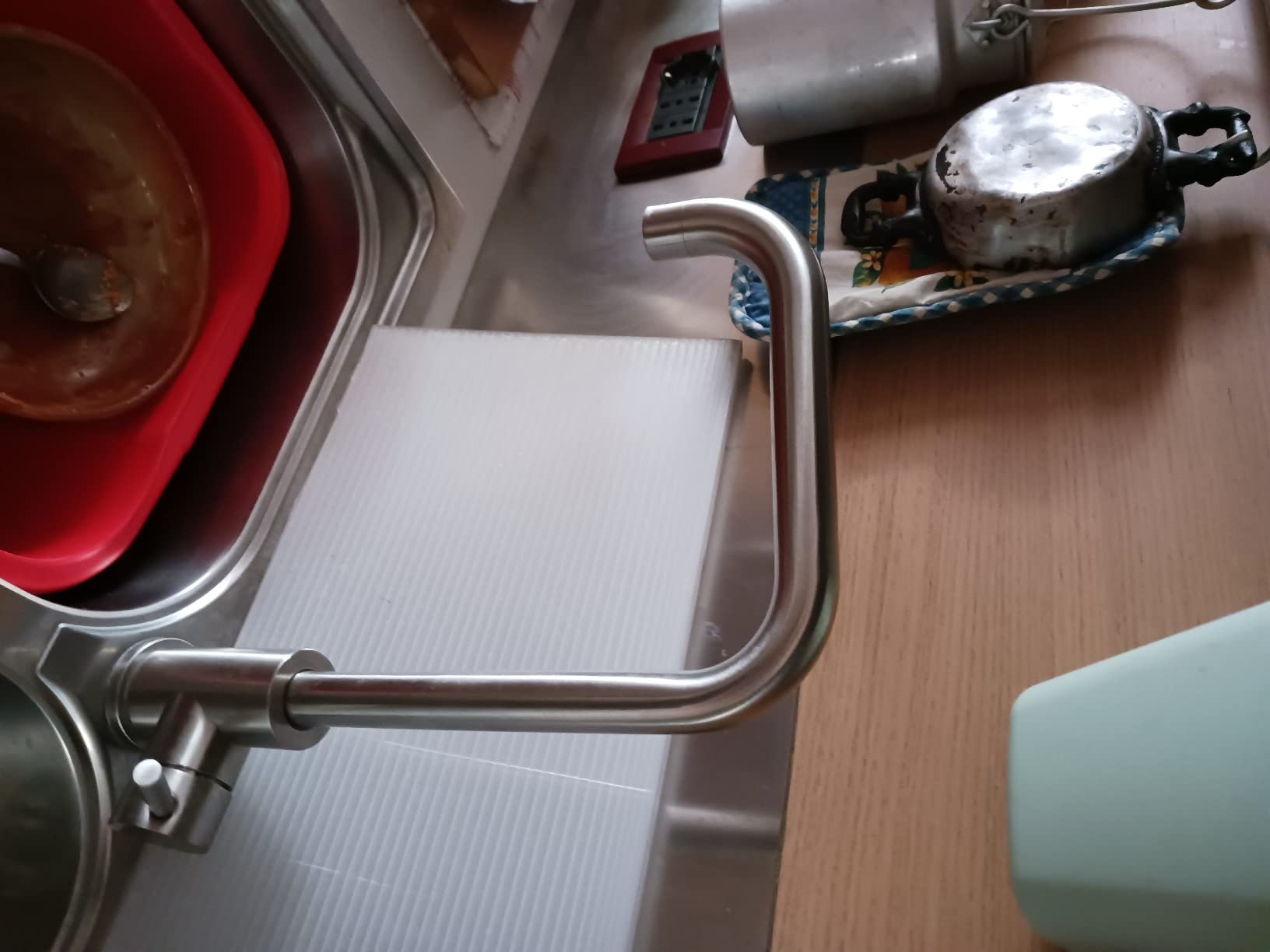 Solvex SP-10020 miscelatore cucina nichel spazzolato acciaio inox