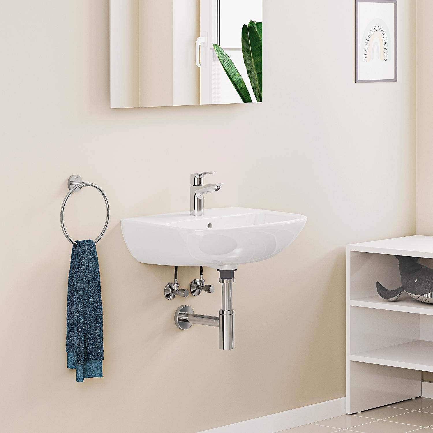 Grohe Start Edge 23900001 miscelatore lavabo S cromo 5,7 l/min