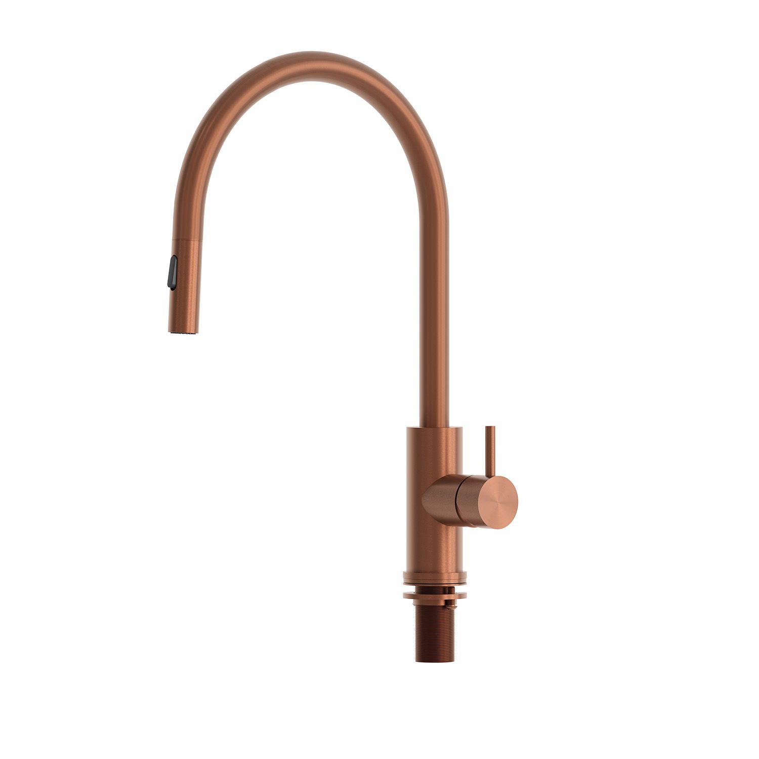 Sined Levante rubinetto cucina estraibile oro rosa inox