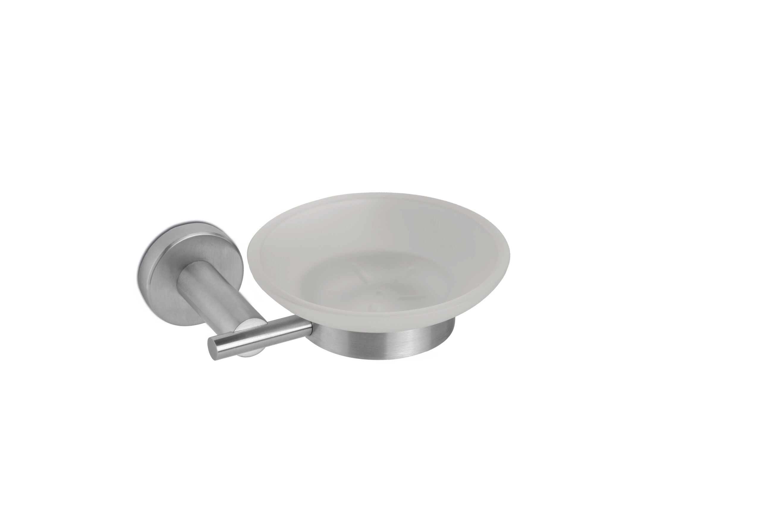 Tubico Colorado portasapone a muro in acciaio inox