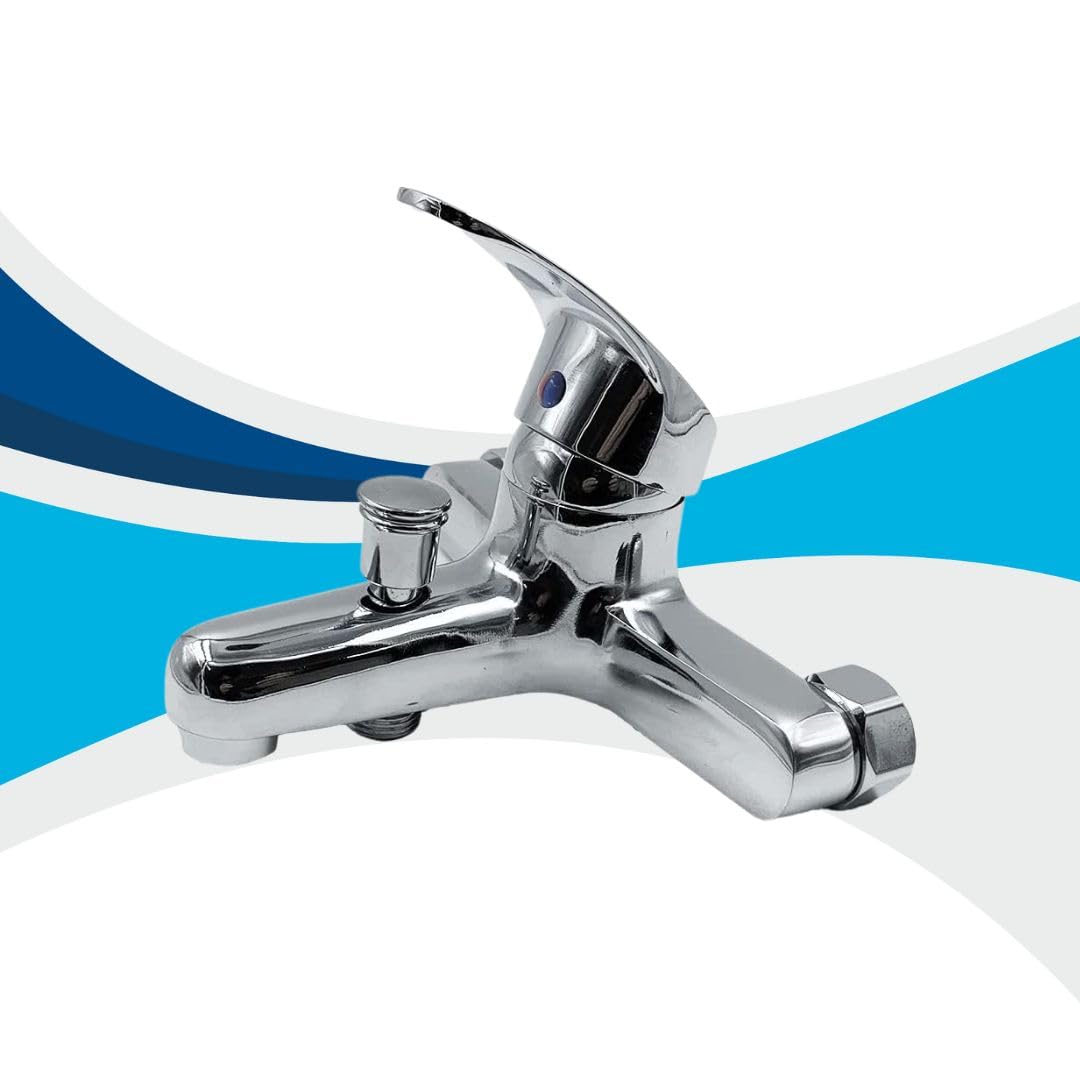 Fluxy monocomando vasca cromo con doccetta duplex