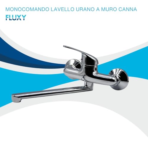 Fluxy Urano rubinetto cucina cromato canna girevole