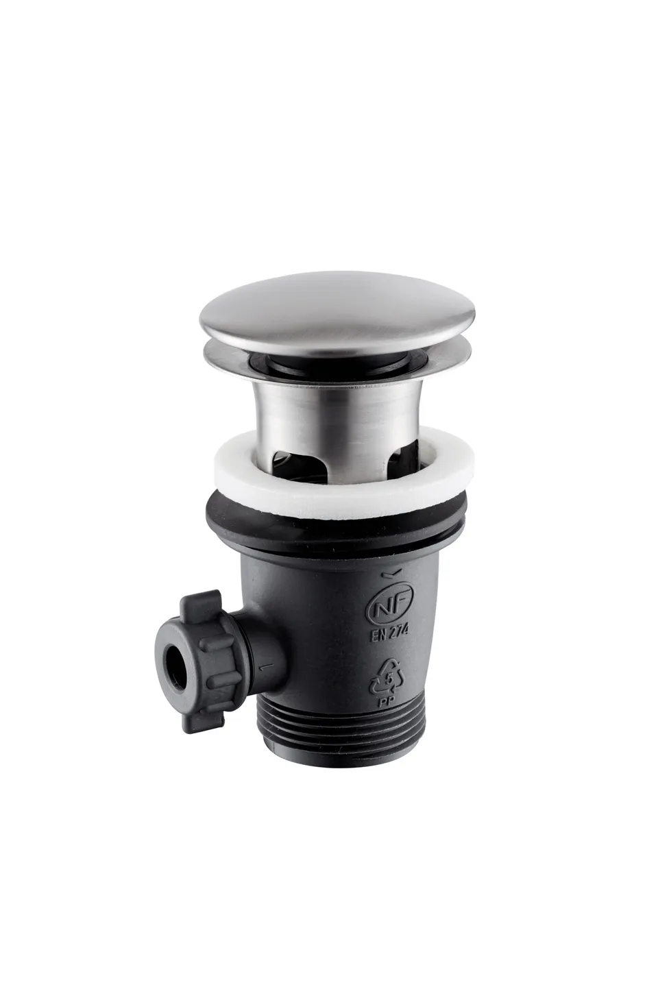 Tubico Colorado piletta 1 1/4 pulsante inox