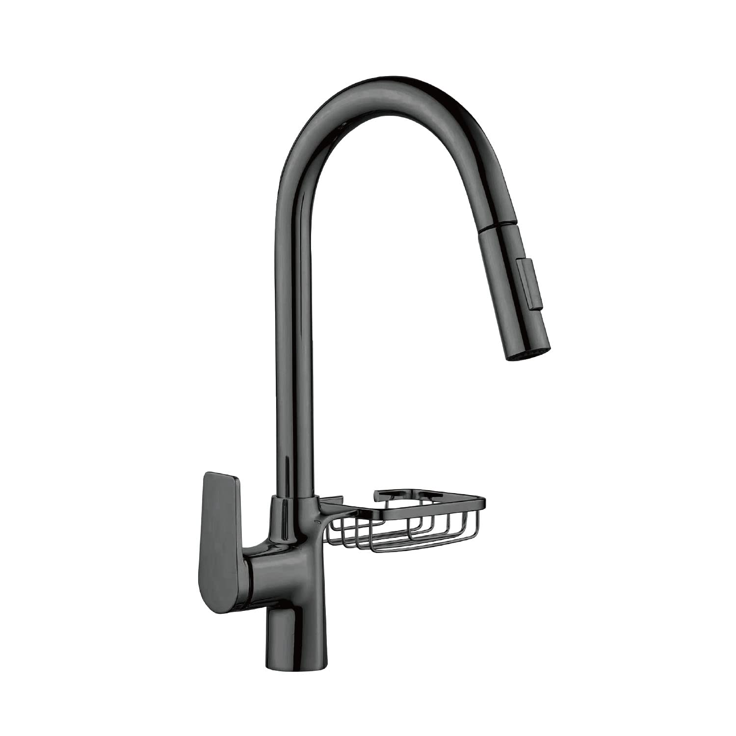 Solvex SP-10044-G rubinetto cucina grigio acciaio inox