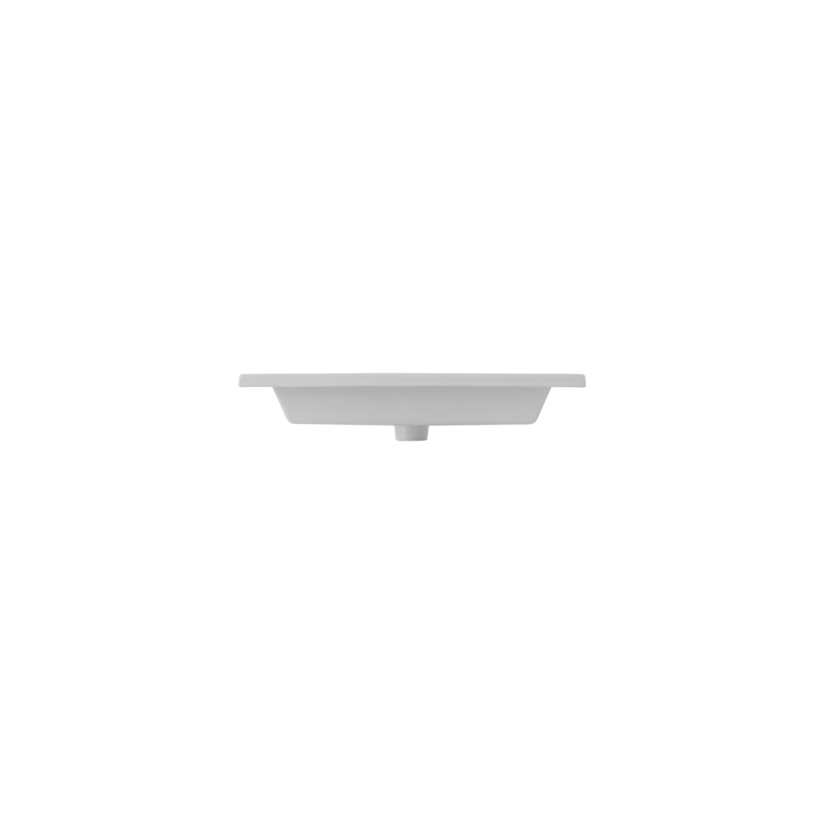 Scarabeo Etra 61x47 lavabo sospeso bianco monoforo