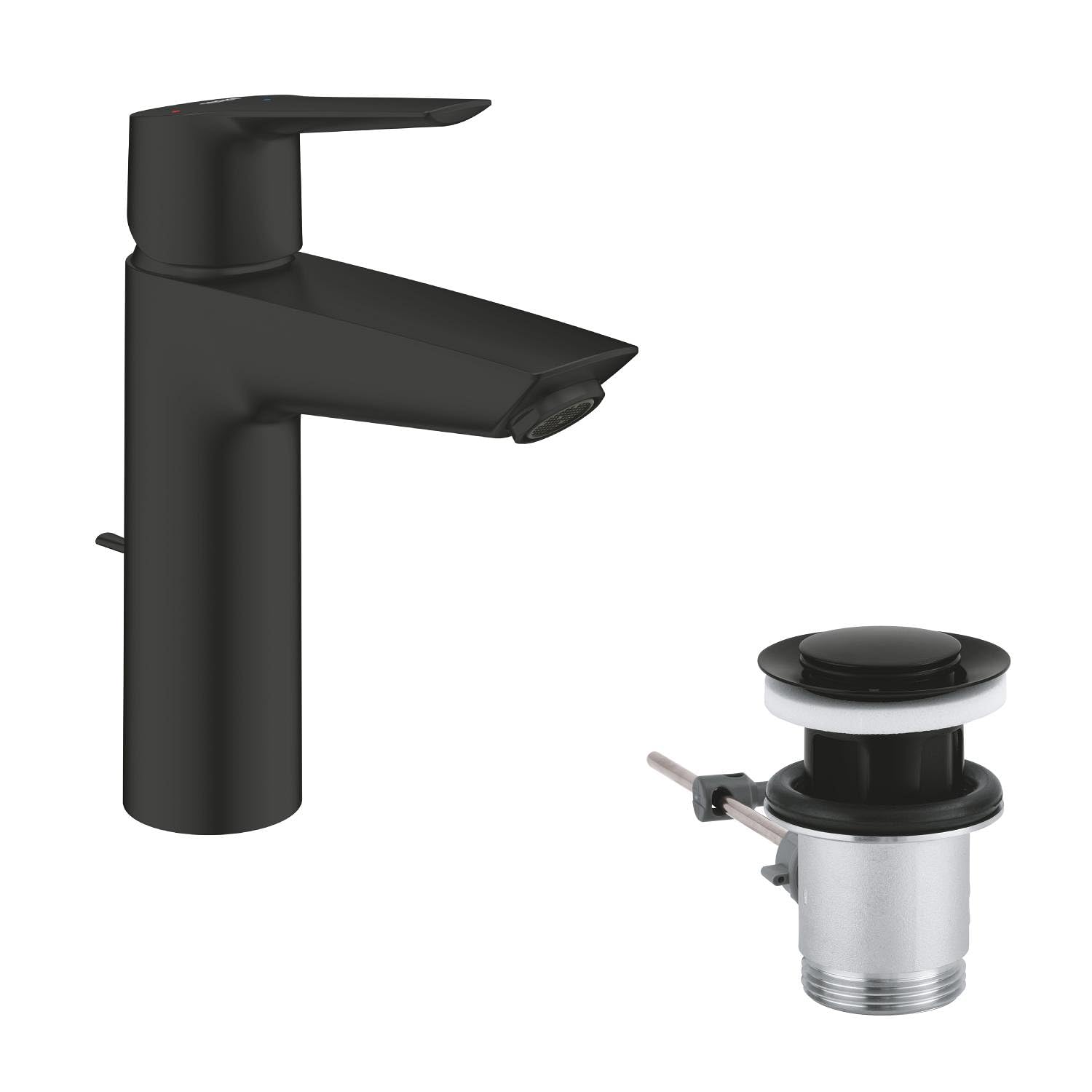 GROHE Start 237462432 miscelatore lavabo nero risparmio energetico