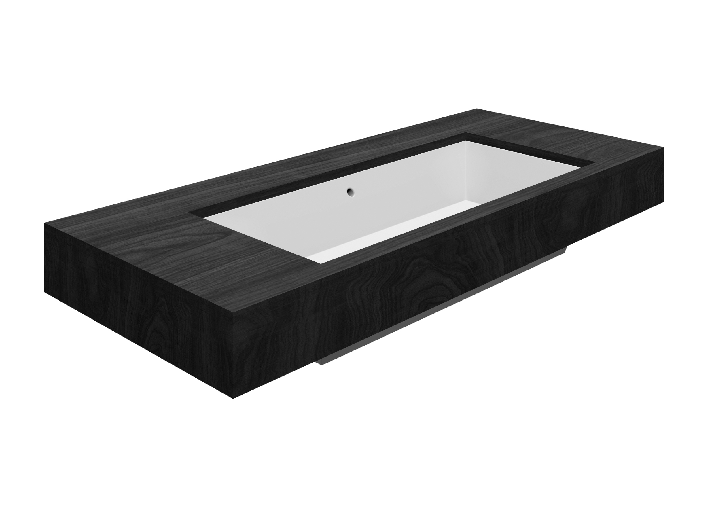 Scarabeo Teorema 2.0 80x36 S lavabo sottopiano bianco