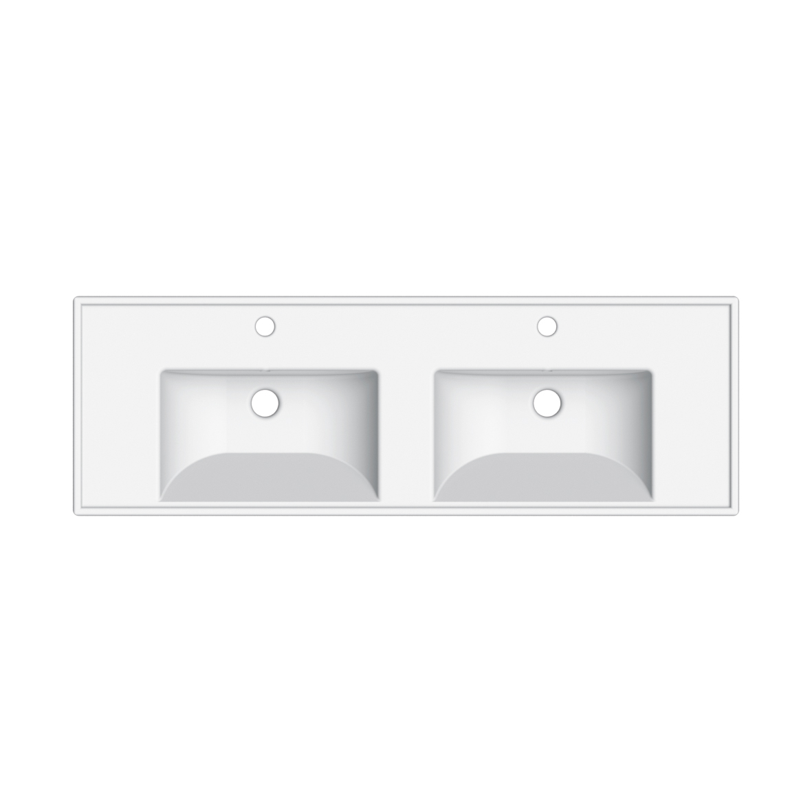 Scarabeo ML 120x40 mensola lavabo 120 cm per bagno