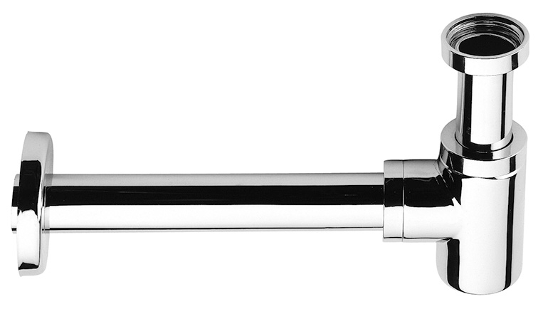 Scarabeo Tech Sifone tondo ribassato in ottone