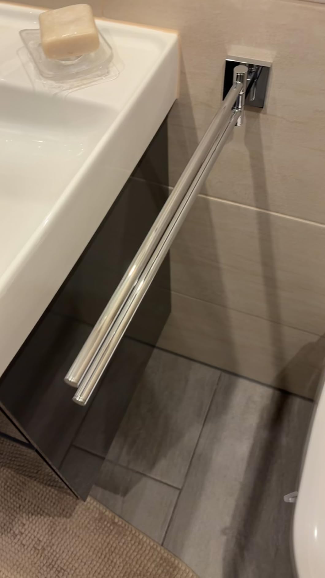 Grohe Start Cube 40976000 portasciugamani doppio cromo