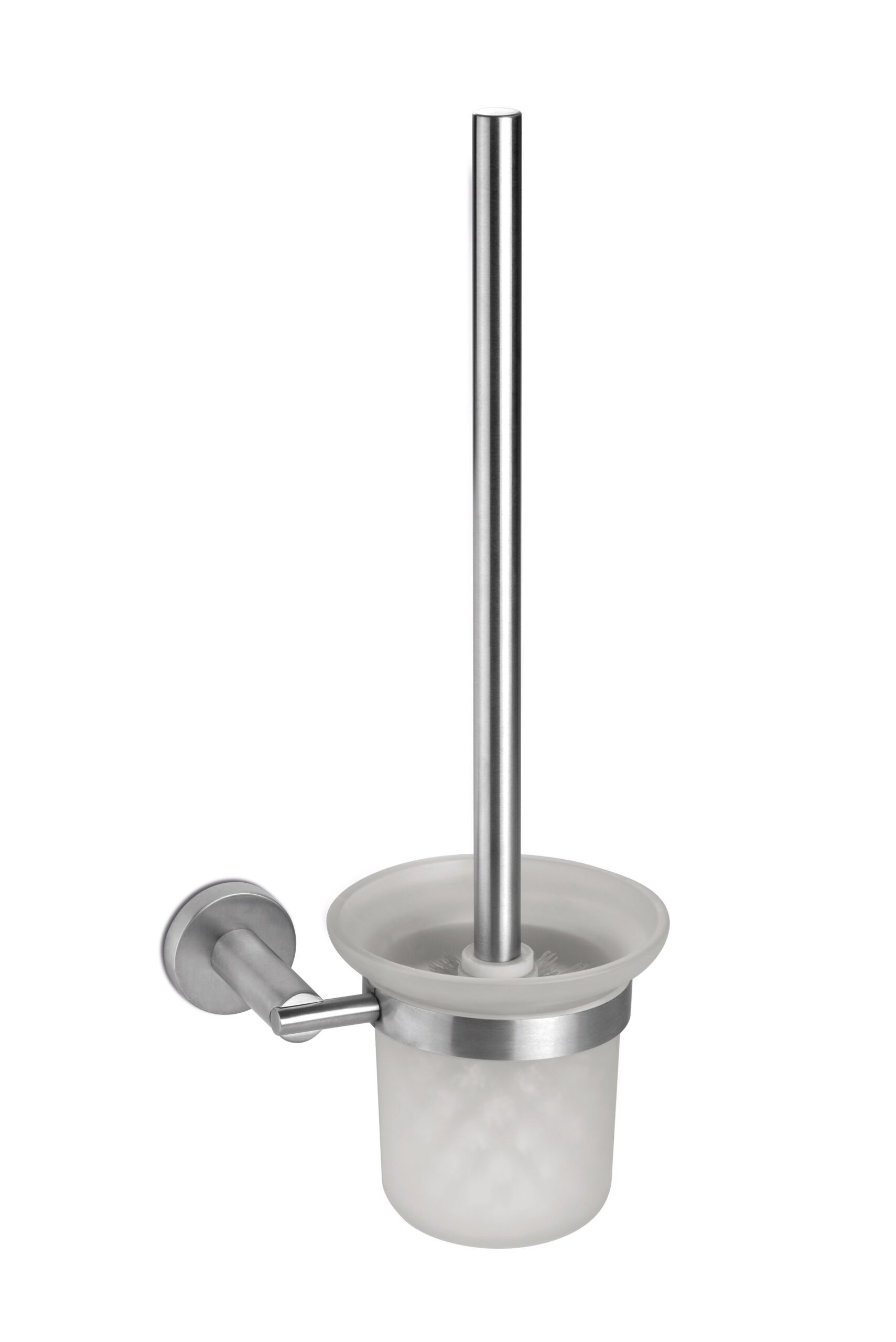 Tubico Colorado portascopino a muro acciaio inox
