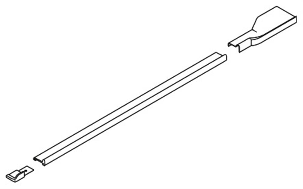 Vismaravetro Sintesi Kit SMF SR DX ricambio bianco