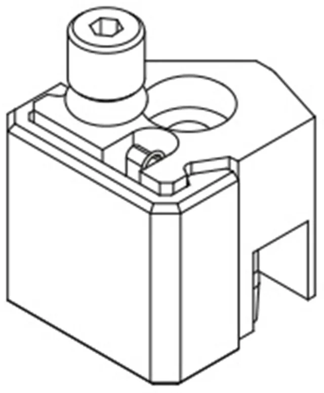 Vismaravetro Replay Blocchetto Fisso RF ricambio bianco DX