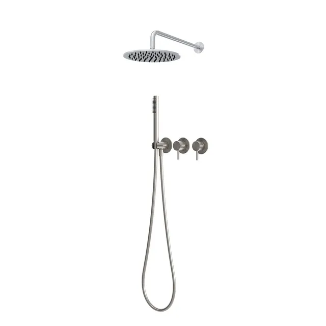 Sined Kit Doccia Parete Acqua Fredda 30 Inox acciaio 316L