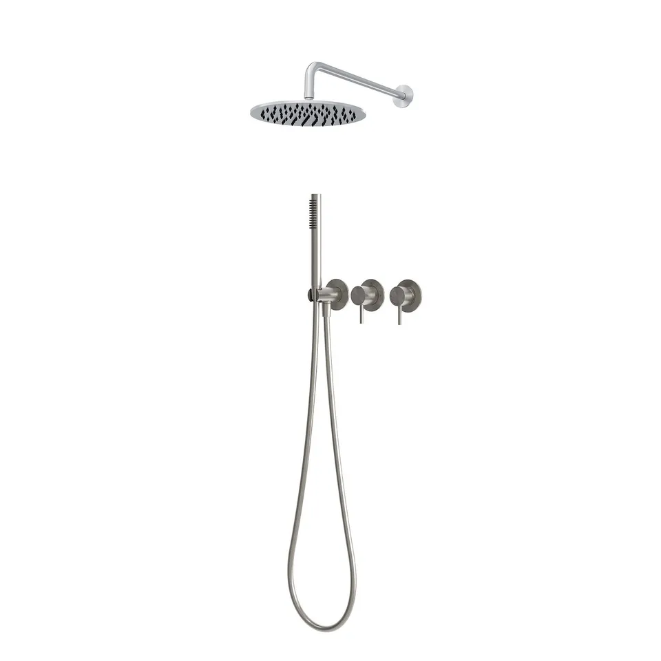 Sined Kit Doccia Parete Acqua Fredda 30 Inox acciaio 316L