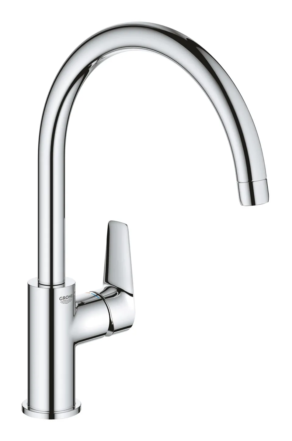 GROHE BauEdge Miscelatore Cucina Bocca Alta Cromo