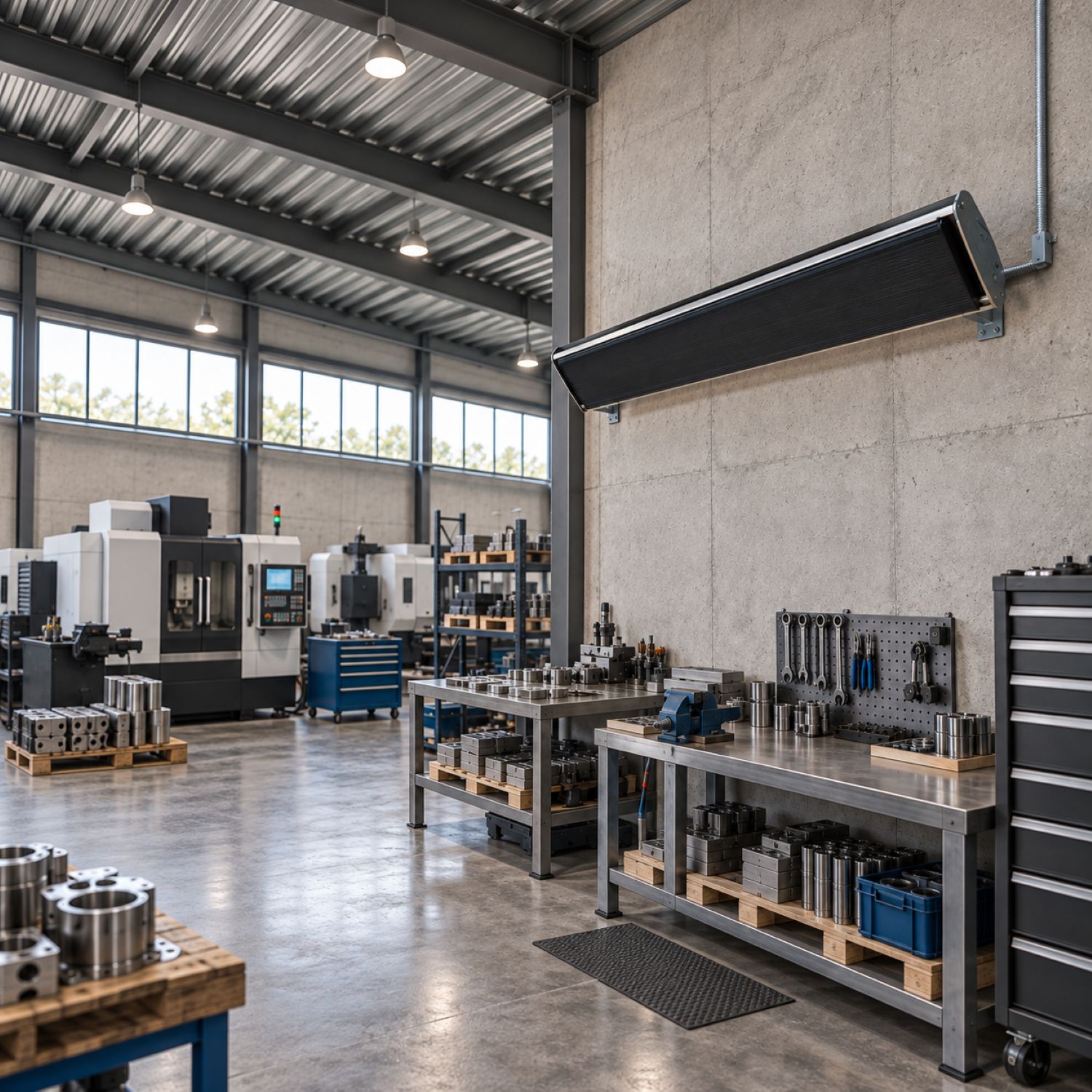 Sined Calore Nero 4000 380V riscaldatore infrarossi 4000 W