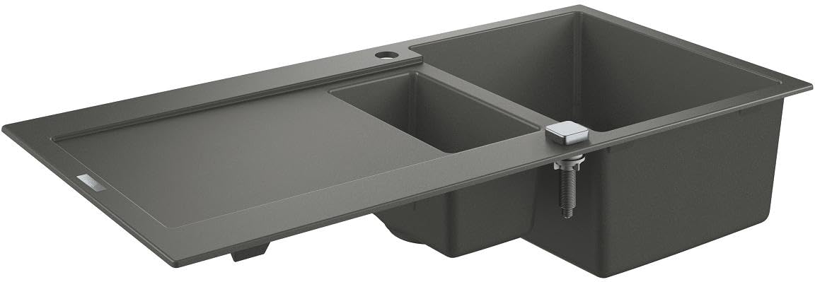 Grohe K500 50-C lavello cucina granite black 86x50 cm