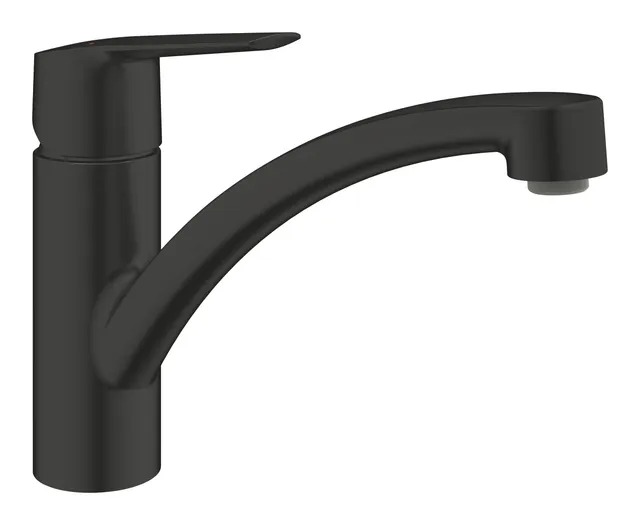 Grohe Start 324412432 Rubinetto Cucina Nero Opaco 140°