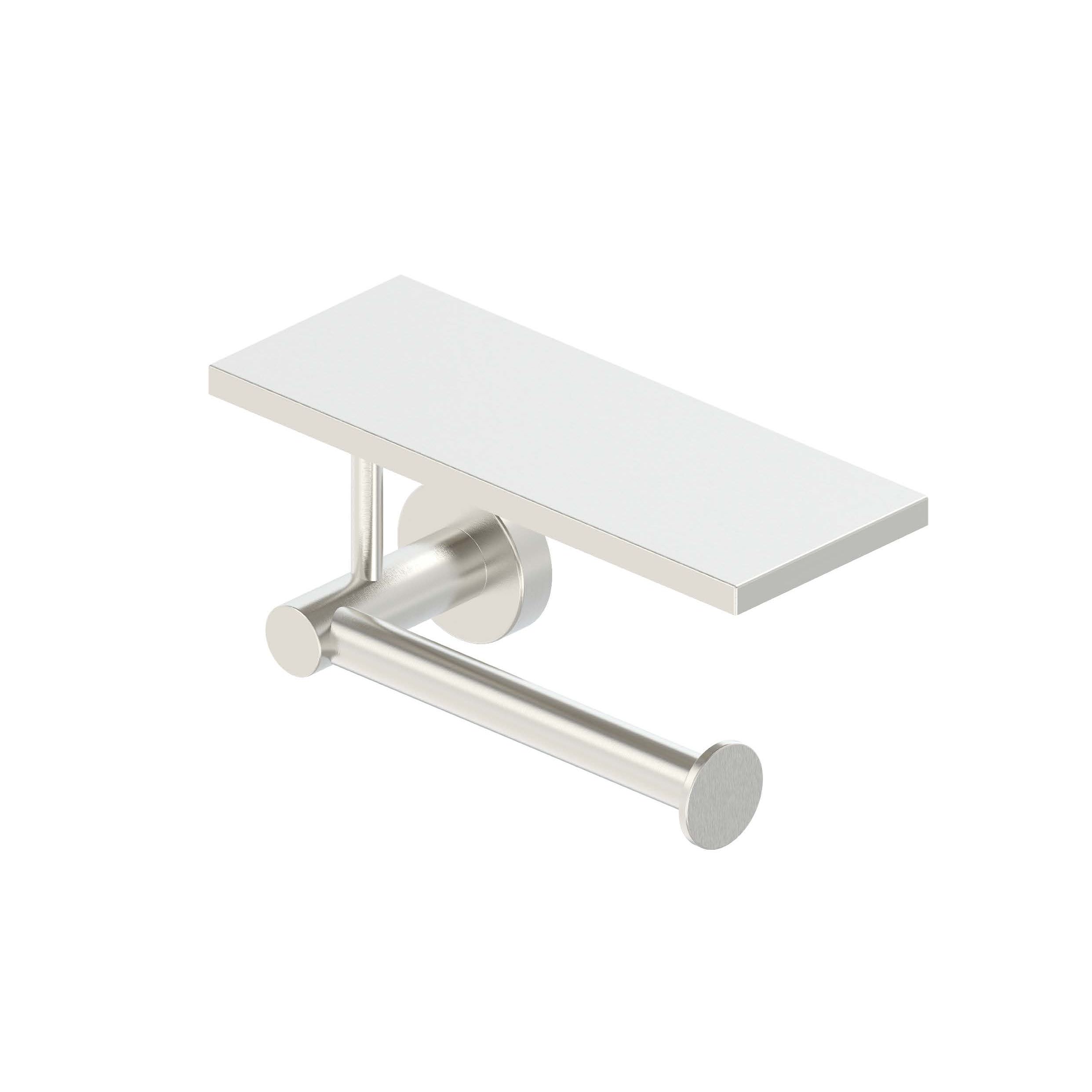Sined Levante portarotolo con appoggio inox satinato