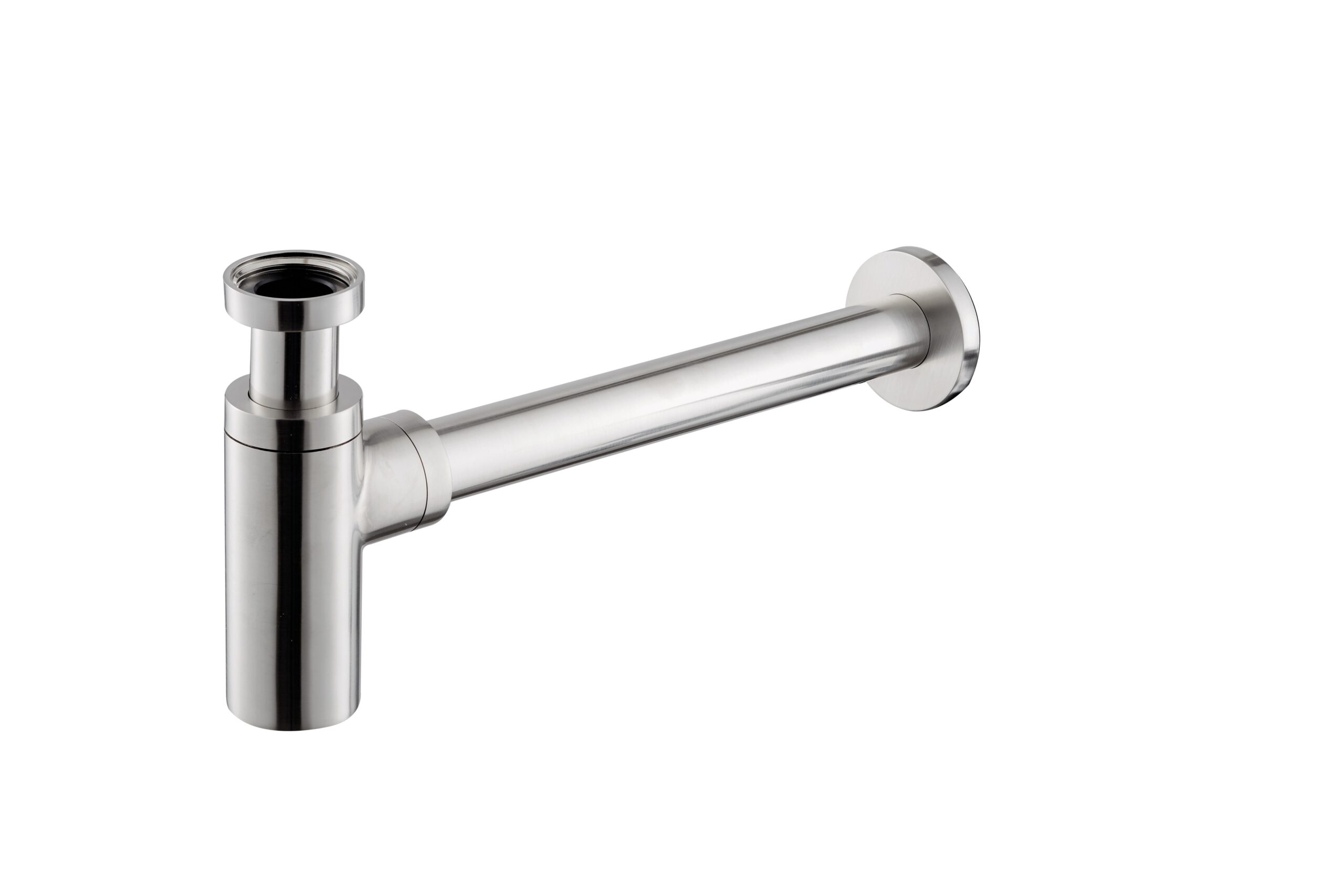 Tubico Colorado sifone lavabo a vista acciaio inox