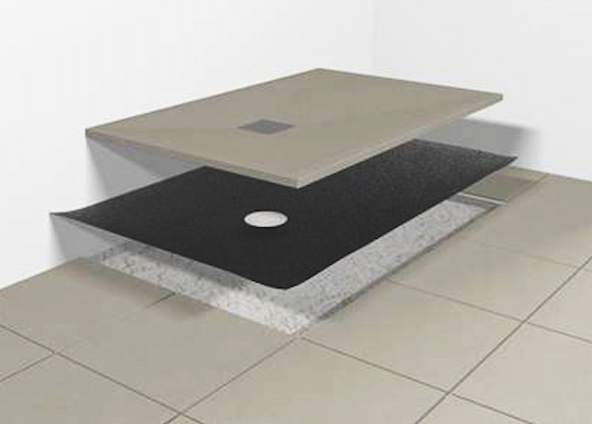 Scarabeo Step guaina installazione bagno tecnica