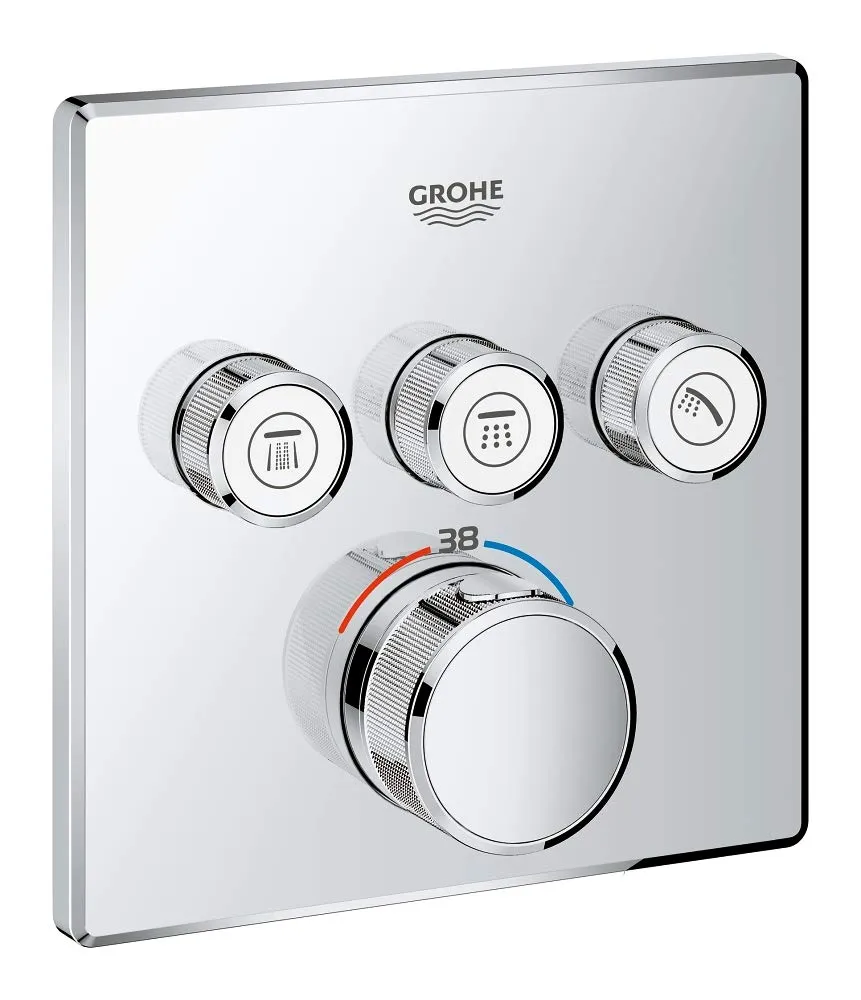 Grohe Grohtherm 29126000 termostatico incasso 3 vie cromo